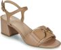 GEOX NEW ERAKLIA 50 DAMES Sandalen BEIGE - Thumbnail 2