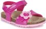 GEOX SANDAAL CHALKI PEUTERMEISJES Sandalen DONKERROZE - Thumbnail 2