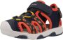 GEOX SANDAAL MULTY PEUTERJONGENS Sandalen MARINEBLAUW ORANJE - Thumbnail 2