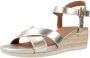 GEOX ISCHIA CORDA DAMES Sandalen LICHT GOUD - Thumbnail 5