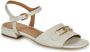 Geox Moderne Platte Sandalen Beige Dames - Thumbnail 3