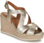 GEOX PONZA DAMES Sandalen LICHT GOUD - Thumbnail 3