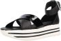 Geox Stijlvolle Platte Sandalen Black Dames - Thumbnail 3
