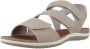Geox Flat Sandals Beige Dames - Thumbnail 2