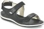 Geox vega sandals Zwart Dames - Thumbnail 4