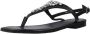 Geox Comfortabele platte sandalen voor vrouwen Black Dames - Thumbnail 3