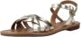 Geox Stijlvolle platte sandalen voor vrouwen Yellow Dames - Thumbnail 3