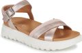 Geox Sandalen met sleehak D XAND 2.1S - Zilver