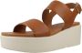Geox Wig Sandalen Brown Dames - Thumbnail 3