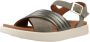 Geox Stijlvolle platte sandalen voor vrouwen Green Dames - Thumbnail 3