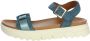 Geox Stijlvolle platte sandalen voor vrouwen Blue Dames - Thumbnail 3