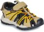 GEOX BOREALIS JONGENS Sandalen BEIGE GEEL - Thumbnail 4
