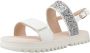 GEOX SANDAL CORALIE MEISJES Sandalen WIT LICHTZILVER - Thumbnail 2