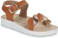 Geox Sandalen met sleehak J SANDAL COSTAREI GI - Bruin