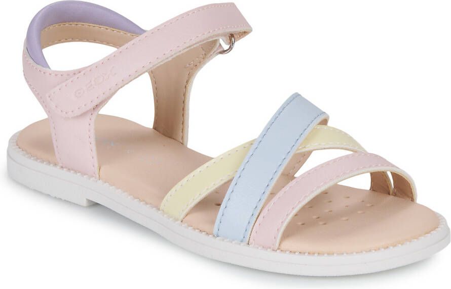 GEOX Karly Cognac Meisjessandaal Leder - Foto 7