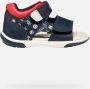 GEOX SANDAL ZAPITO DREUMES Sandalen MARINEBLAUW ROOD - Thumbnail 2