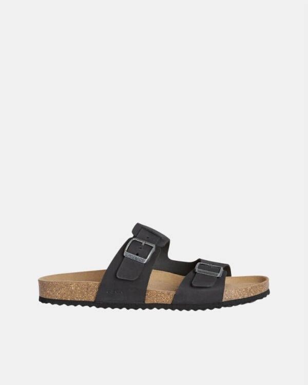 Geox Slippers in zwart voor Heren U Sandale Ghit A B - Foto 7