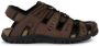 Geox Sandalen UOMO SANDAL STRADA C zomerschoen klittenbandschoen outdoorsandaal met leren voetbed - Thumbnail 15