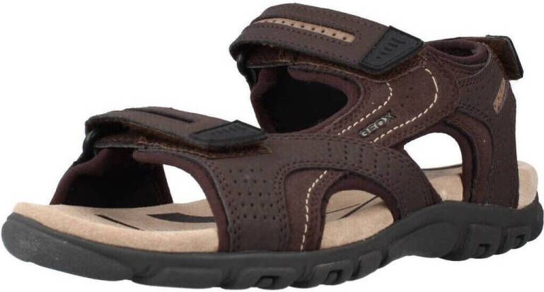 Geox Sandalen UOMO SANDAL STRADA zomerschoen klittenbandschoen outdoorsandaal trekkinglook - Foto 13