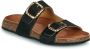 Geox Slippers van echt leer model 'SPHERICA' - Thumbnail 2