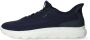 Geox Blauwe Casual Textiel Sneakers met 3cm Rubberen Zool Blue Heren - Thumbnail 3