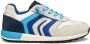 GEOX ALBEN JONGENS Sneakers WIT KONINGSBLAUW - Thumbnail 2