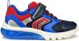 GEOX CIBERDRON JONGENS Sneakers MARINEBLAUW DONKERROOD - Thumbnail 2