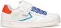 GEOX ECLYPER TIENERS Sneakers WIT ORANJE - Thumbnail 2