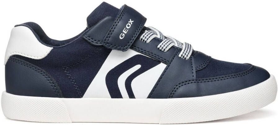 GEOX GISLI JONGENS Sneakers MARINEBLAUW WIT