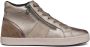 GEOX D BLOMIEE Dames Veterschoenen TAUPE - Thumbnail 3