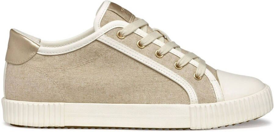 GEOX BLOMIEE DAMES Sneakers LICHTBEIGE WIT - Foto 2