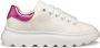 GEOX PUFFYPOP MEISJES Sneakers WIT FUCHSIA - Thumbnail 2