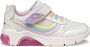 GEOX FADINLIGHT MEISJES Sneakers WIT MULTICOLOR - Thumbnail 2