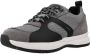 Geox Sneakers van leer en textiel model 'Braies' - Thumbnail 3
