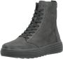Geox Stijlvolle Lace-up Laarzen voor Vrouwen Black Dames - Thumbnail 3