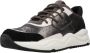 Geox Stijlvolle Topazio Damessneakers Black Dames - Thumbnail 3