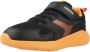 GEOX SPRINTYE JONGENS Sneakers ZWART ORANJE - Thumbnail 2