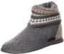 Giesswein Sloffen Vrouwen grijs beige wit - Thumbnail 2