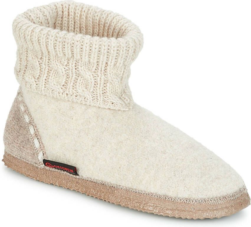 Giesswein Freiburg Pantoffel Dames Zandbruin - Foto 4