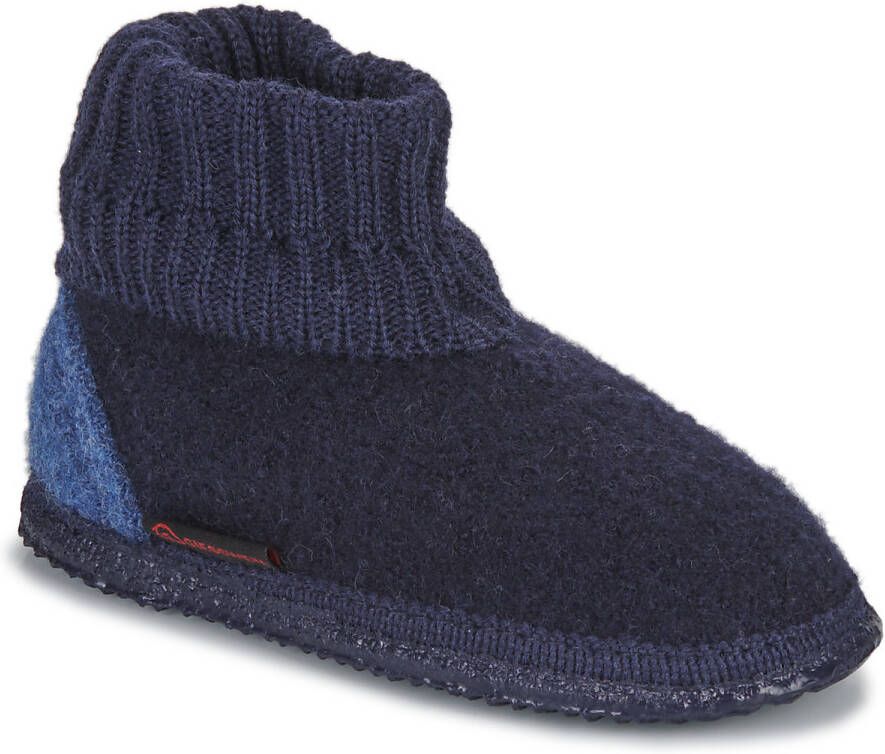 Giesswein KRAMSACH sPantoffels Kleur: Blauw - Foto 5