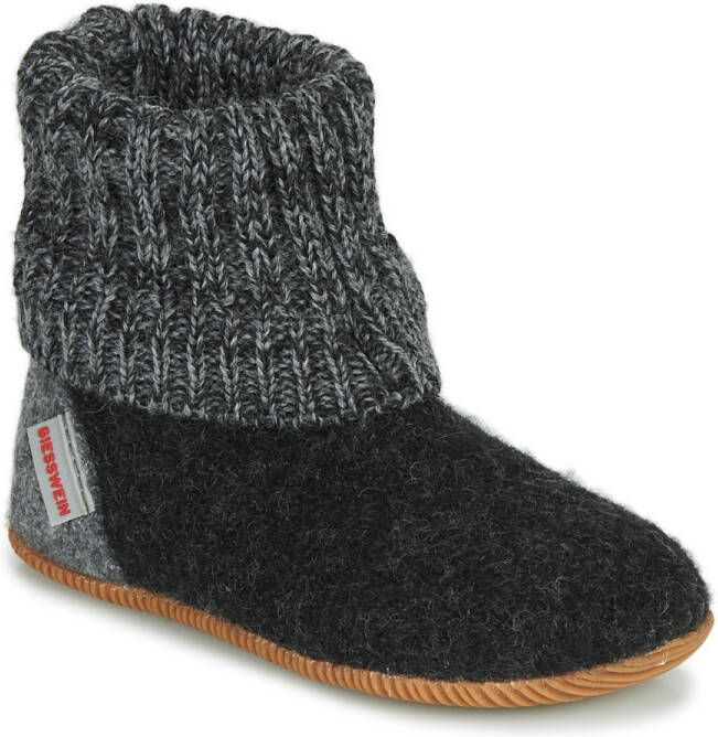 Giesswein WILDPOLDSRIED~~~~~~~~~~~~~~~~~ sPantoffelsKinderpantoffels Grijs - Foto 2