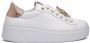 Gio+ Witte sneakers van kalfsleer met gelamineerde hak White Dames - Thumbnail 7