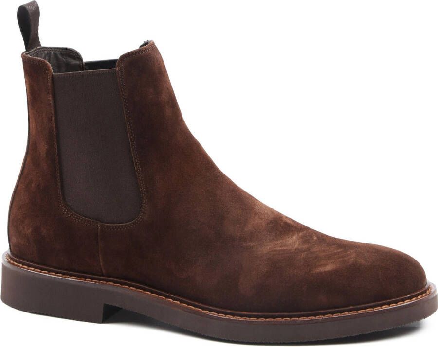 Giorgio Boy Chelsea Boots Bruin Suede Leer Heren - Foto 2
