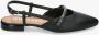 Gioseppo Open-back leren balletschoenen Black Dames - Thumbnail 6