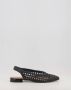 Gioseppo Gevlochten Leren Ballet Flats voor Vrouwen Black Dames - Thumbnail 2