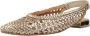 Gioseppo Gouden platte sandalen Guatavita Collectie Beige Dames - Thumbnail 37