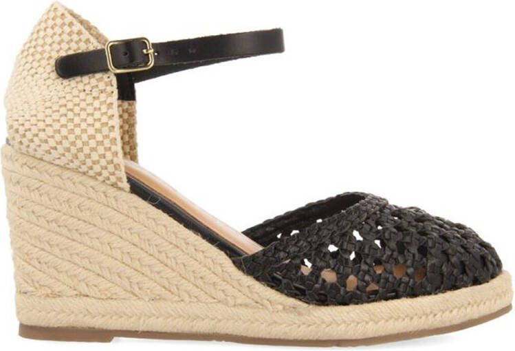 Gioseppo Espadrilles 72281 Serignan gevlochten leren sandalen