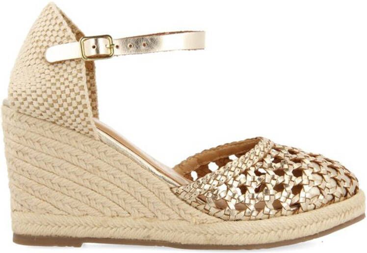 Gioseppo Espadrilles 72281 Serignan gevlochten leren sandalen