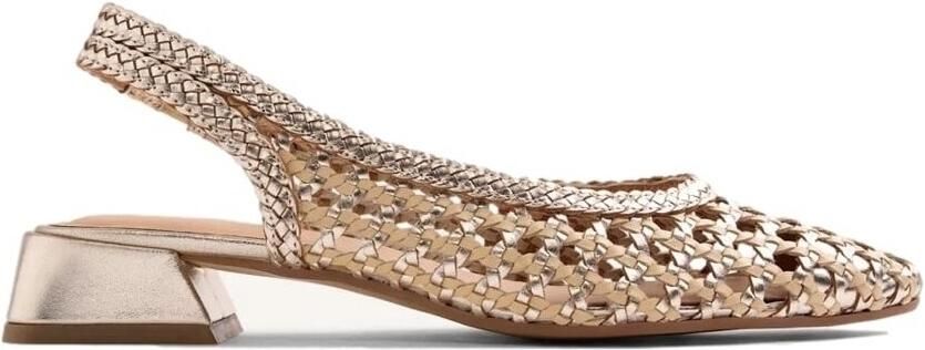 Gioseppo Ballerina's Hounslow Shoes Platinum