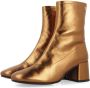Gioseppo Bronzen Dames Enkellaarsje met Hak Brown Dames - Thumbnail 2